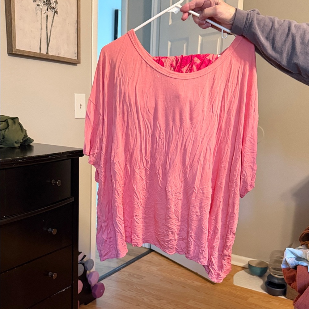 Pink floral Women's pj short set